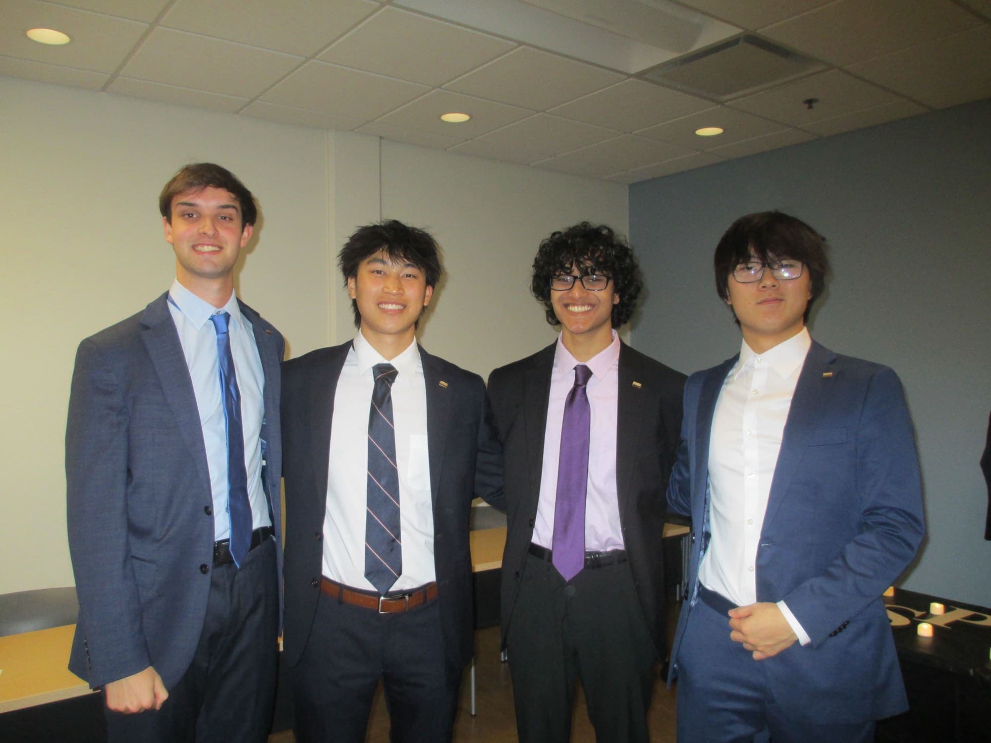 The Eta Theta Chapter at initiation